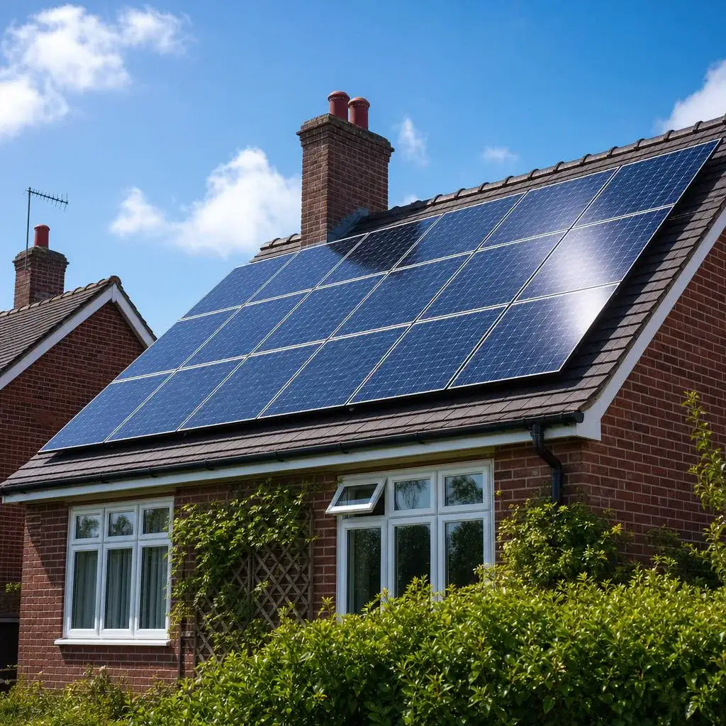 Residential Solar Panel Clean — Weston-super-Mare