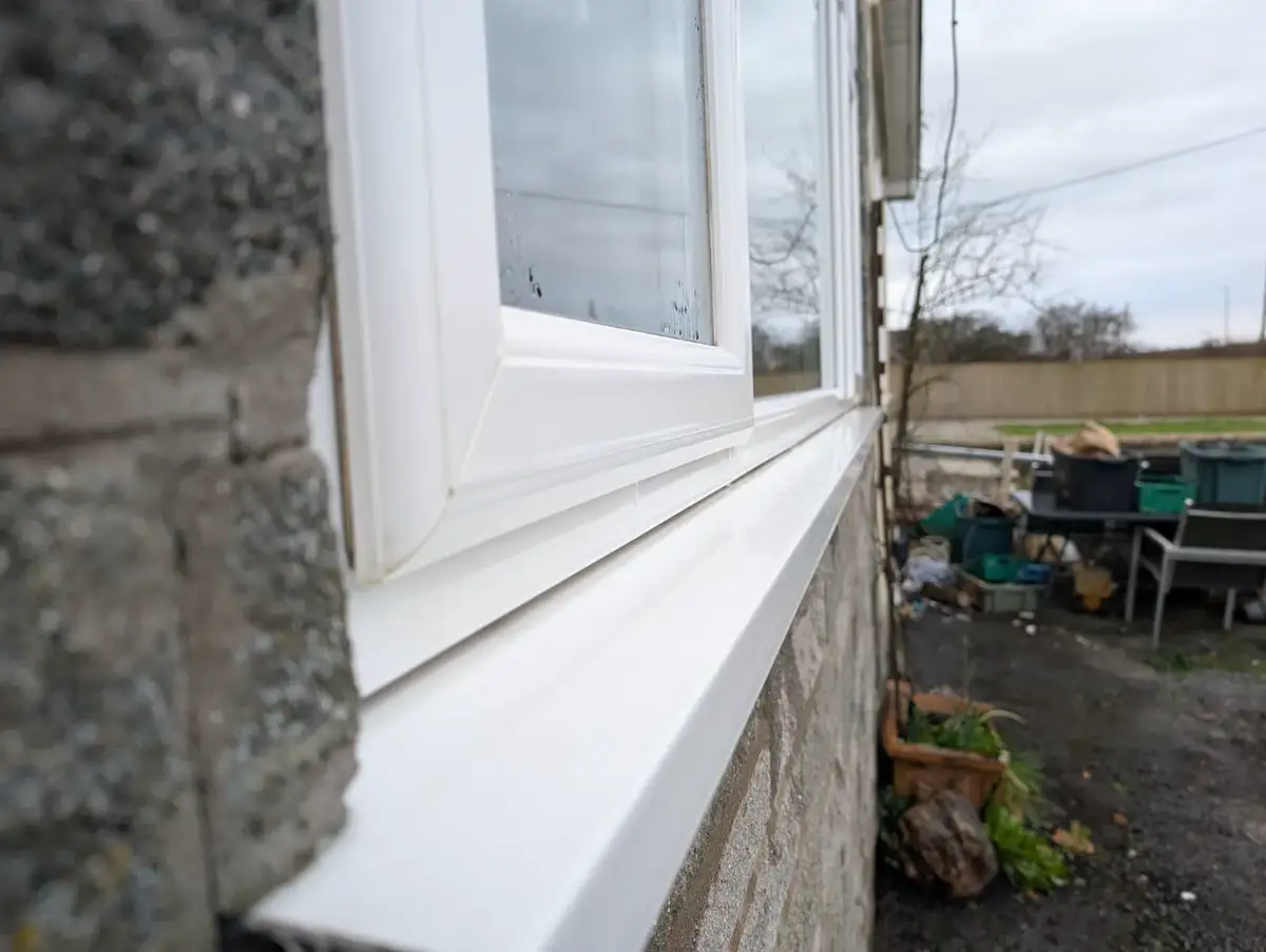 Spotless windows after professional cleaning in North Somerset